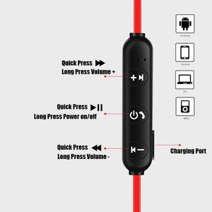 Magnetic Wireless Bluetooth Earphone